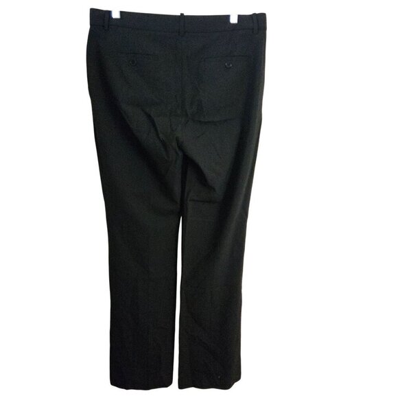 Theory Custom Max 2 Pants Black Wool Dress Pants Size 12 - Picture 3 of 12